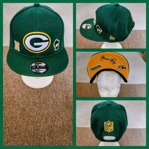 GREEN BAY PACKERS NFL FOOTBALL SNAPBACK HAT.